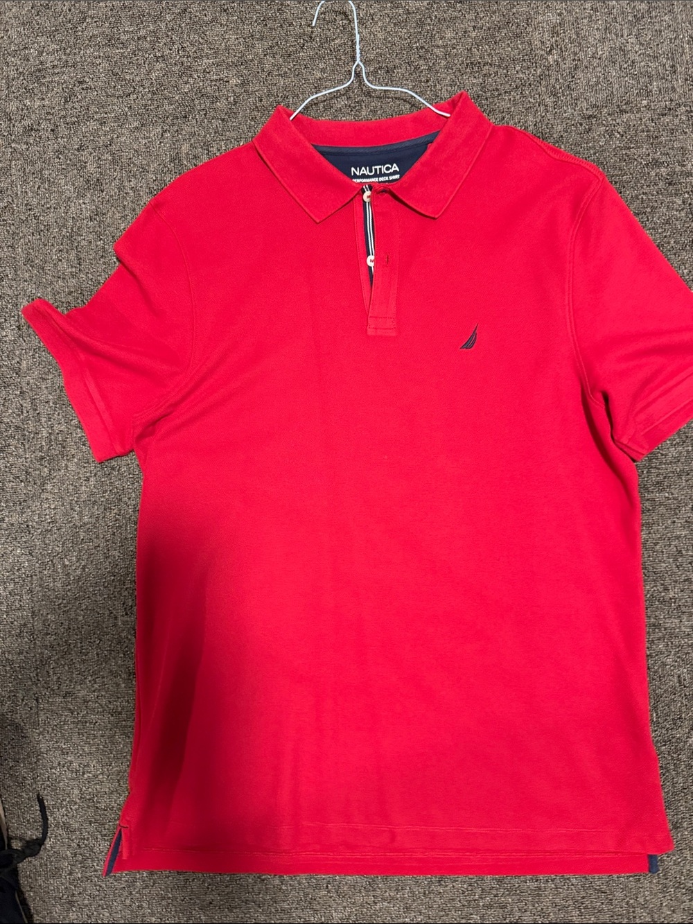 Ralph Lauren Light Pink Pinstripe Short-Sleeve Dress Shirt